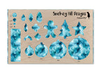 PatternPly® Full Coverage Teal Watercolor product photo 3