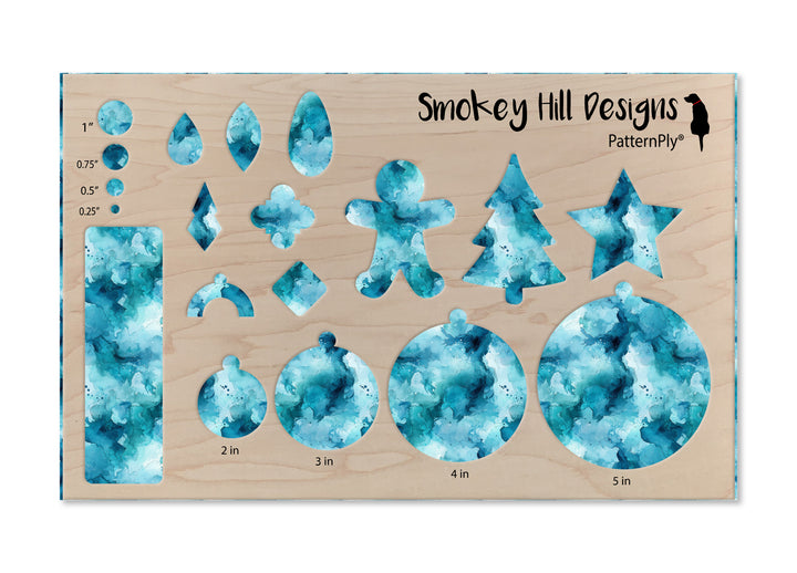 PatternPly® Full Coverage Teal Watercolor