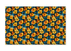 PatternPly® Full Coverage Teal and Yellow Floral product photo 2