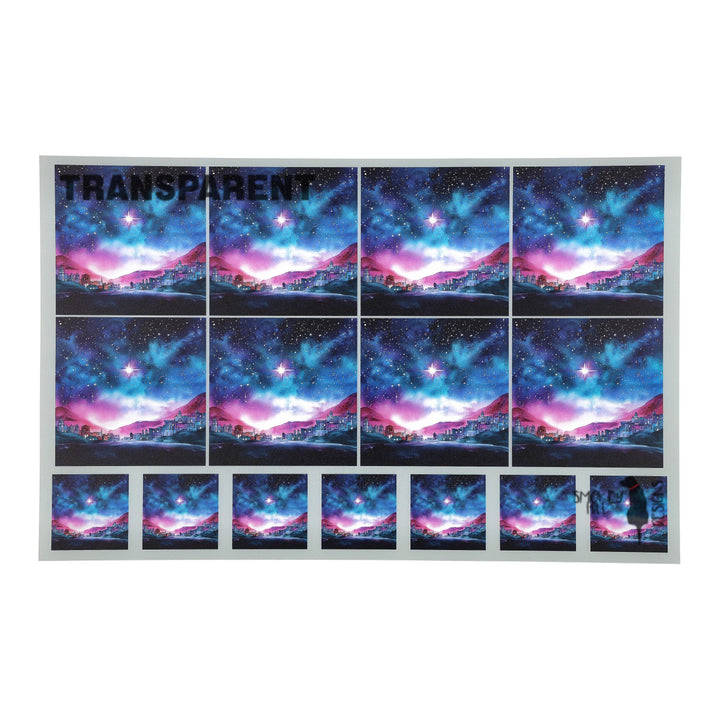 PatternPly® Transparent The Guiding Star 2 sizes