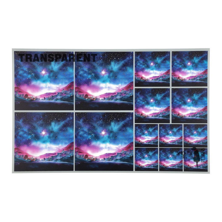 PatternPly® Transparent The Guiding Star 3 sizes