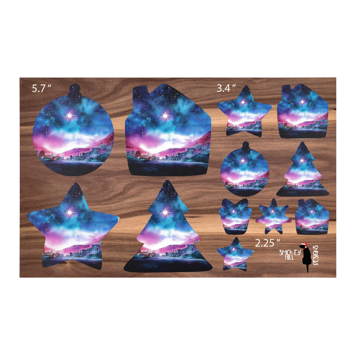 PatternPly® Transparent The Guiding Star 3 sizes