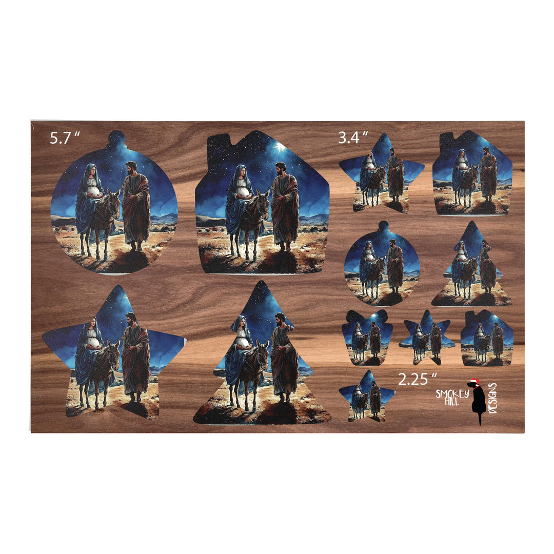 PatternPly® Transparent The Holy Night 3 sizes