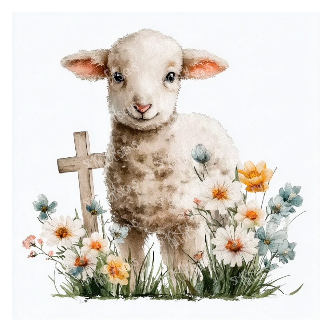 PatternPly® Full Coverage The Lamb and the Cross