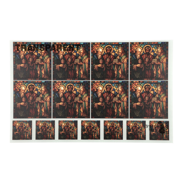 PatternPly® Transparent Three Wise Men 2 sizes
