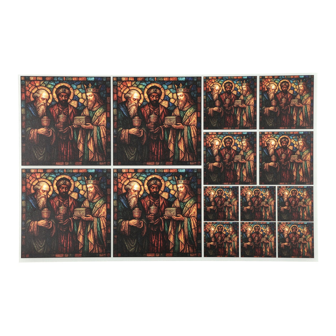 PatternPly® Transparent Three Wise Men 3 sizes