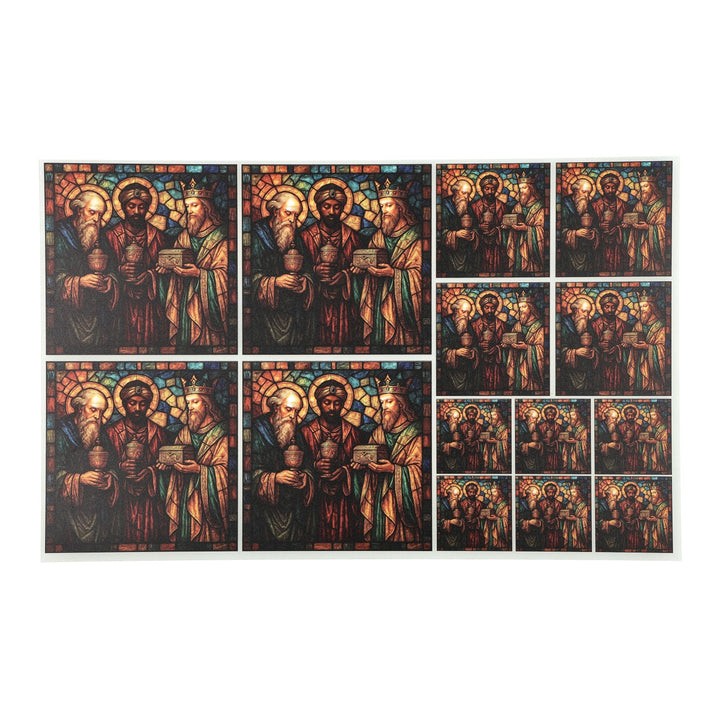 PatternPly® Transparent Three Wise Men 3 sizes