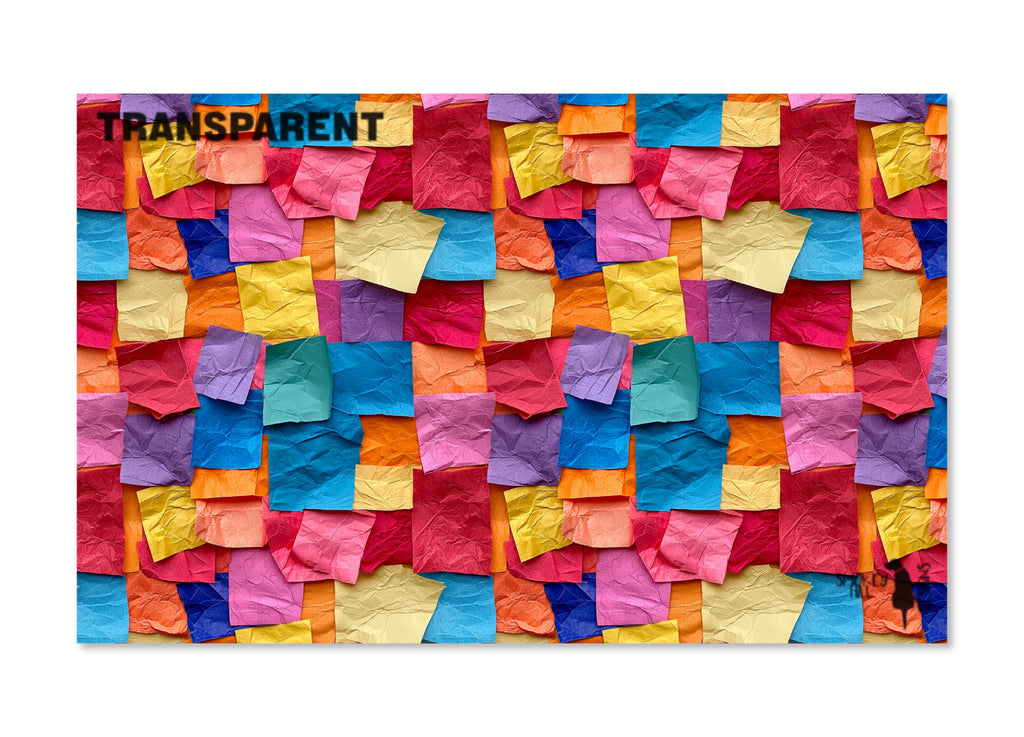 PatternPly® Transparent Tissue Paper Squares LARGE product photo 2