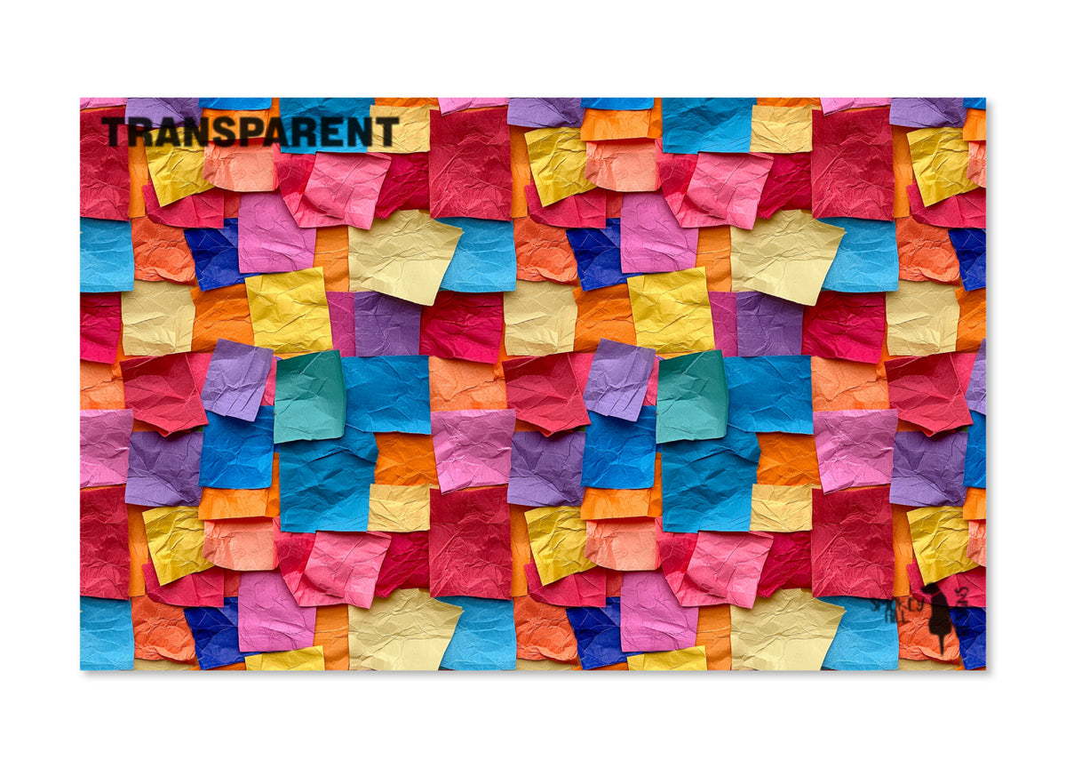 PatternPly® Transparent Tissue Paper Squares LARGE product photo 2