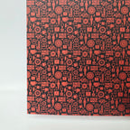PatternPly® Transparent Red and Black Mechanic Parts product photo 2