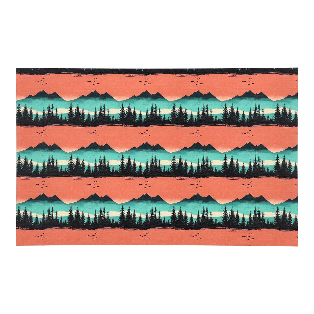 PatternPly® Transparent Coral Mountains