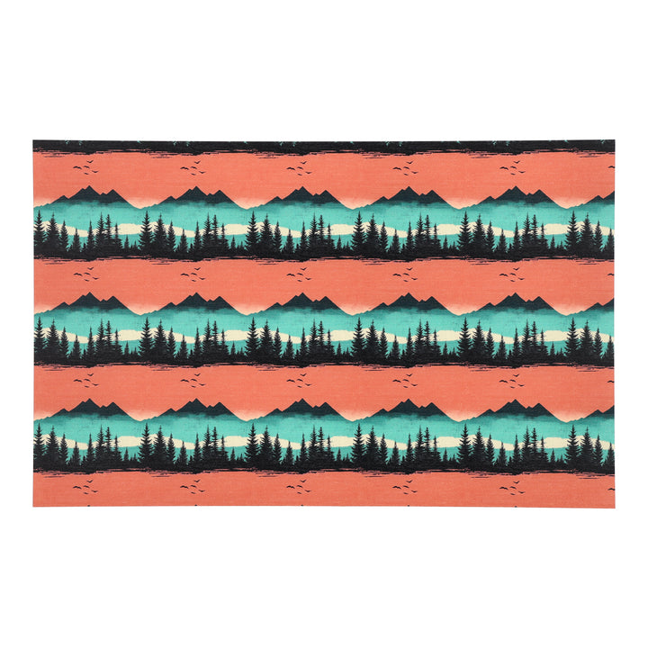 PatternPly® Transparent Coral Mountains