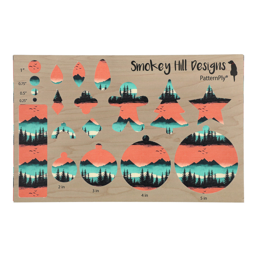 PatternPly® Transparent Coral Mountains product photo 3