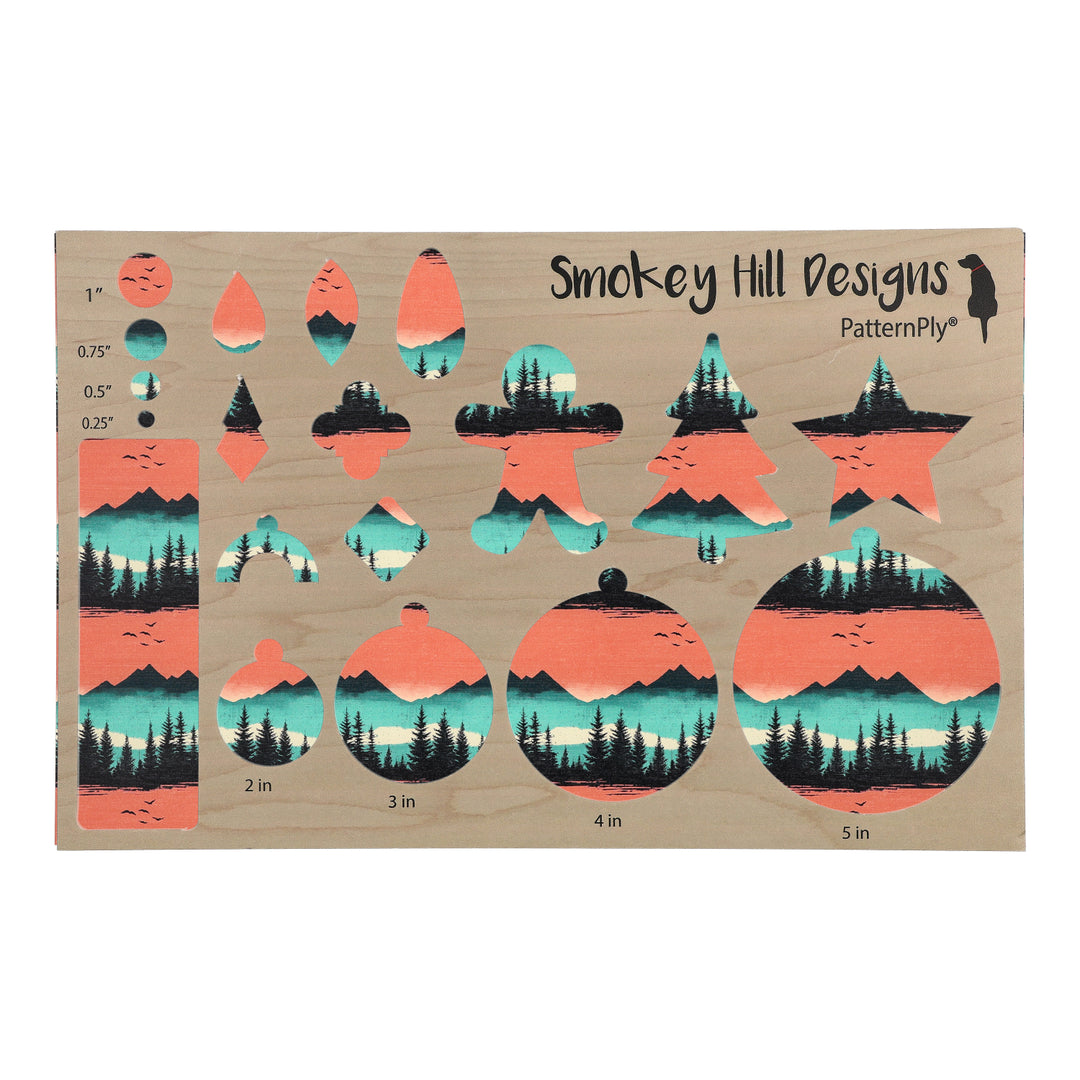 PatternPly® Transparent Coral Mountains