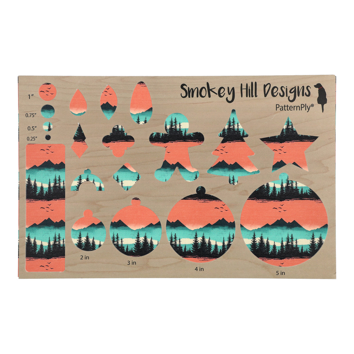PatternPly® Transparent Coral Mountains product photo 3
