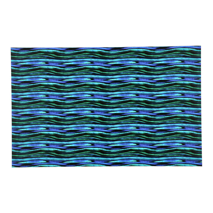 PatternPly® Transparent Blue Green Abalone Horizontal Streaks