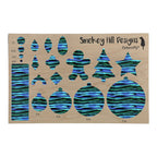 PatternPly® Transparent Blue Green Abalone Horizontal Streaks product photo 3