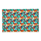 PatternPly® Transparent Colorful Turquoise Mosaic product photo 2