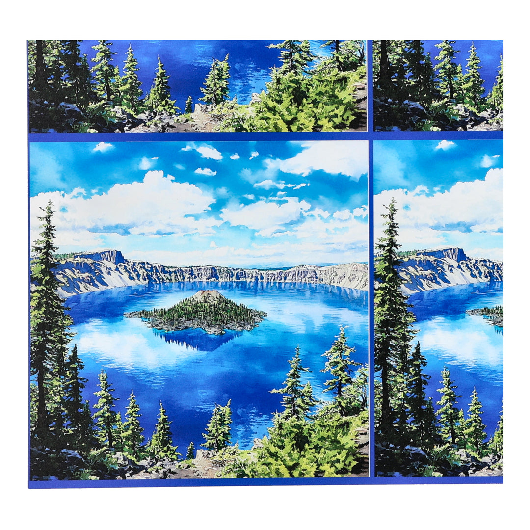 PatternPly® Transparent Crater Lake Three Sizes