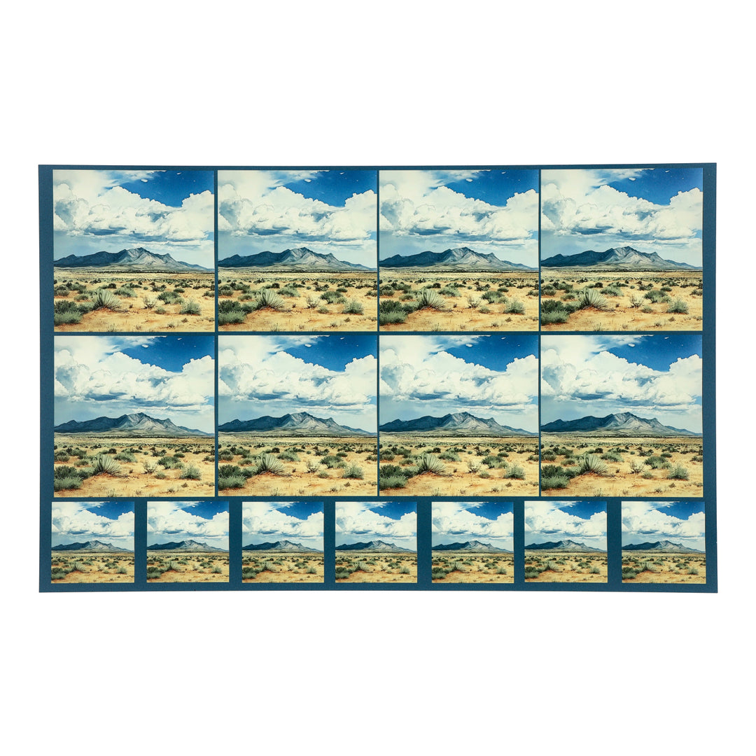 PatternPly® Transparent Desert Mountain Two Sizes