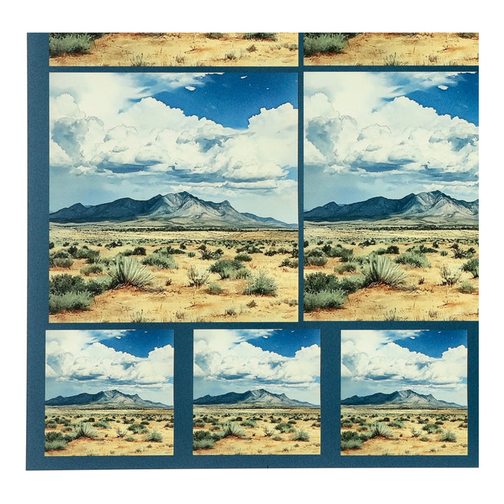 PatternPly® Transparent Desert Mountain Two Sizes