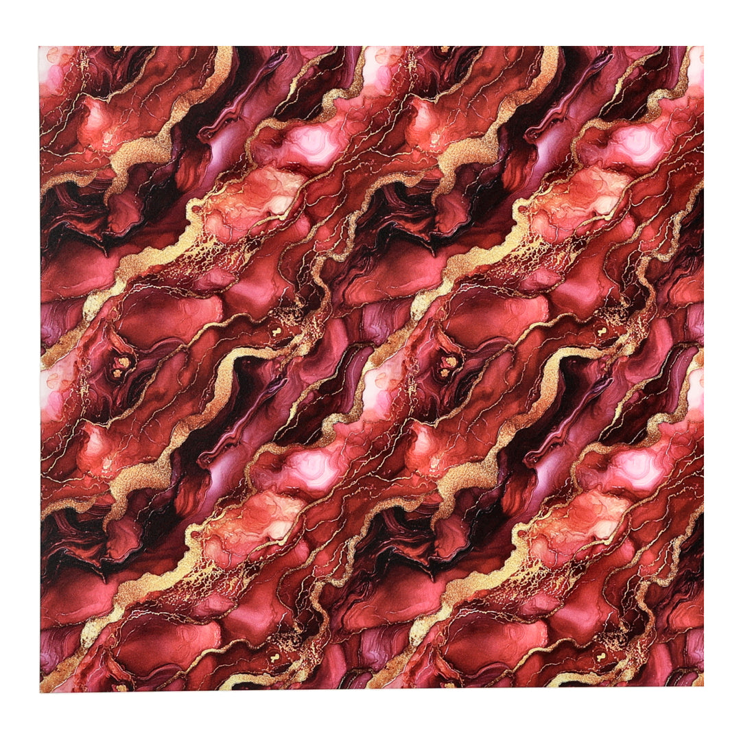 PatternPly® Transparent Crimson and Gold Ink