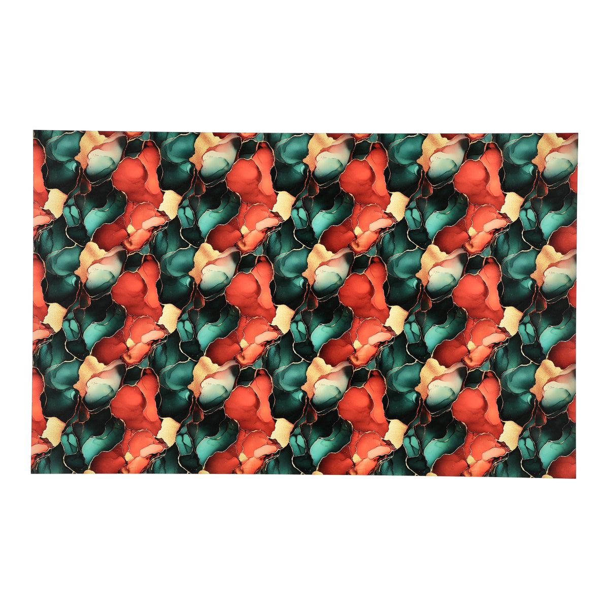 PatternPly® Transparent Deep Red Green and Gold Ink product photo 2