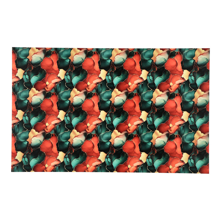 PatternPly® Transparent Deep Red Green and Gold Ink
