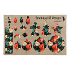 PatternPly® Transparent Deep Red Green and Gold Ink product photo 3