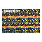 PatternPly® Transparent Dark Fish Spots sheet showing the pattern