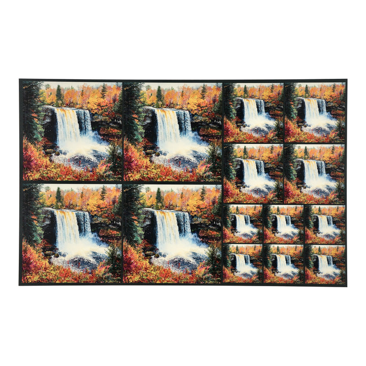 PatternPly® Transparent Forest Waterfall Three Sizes