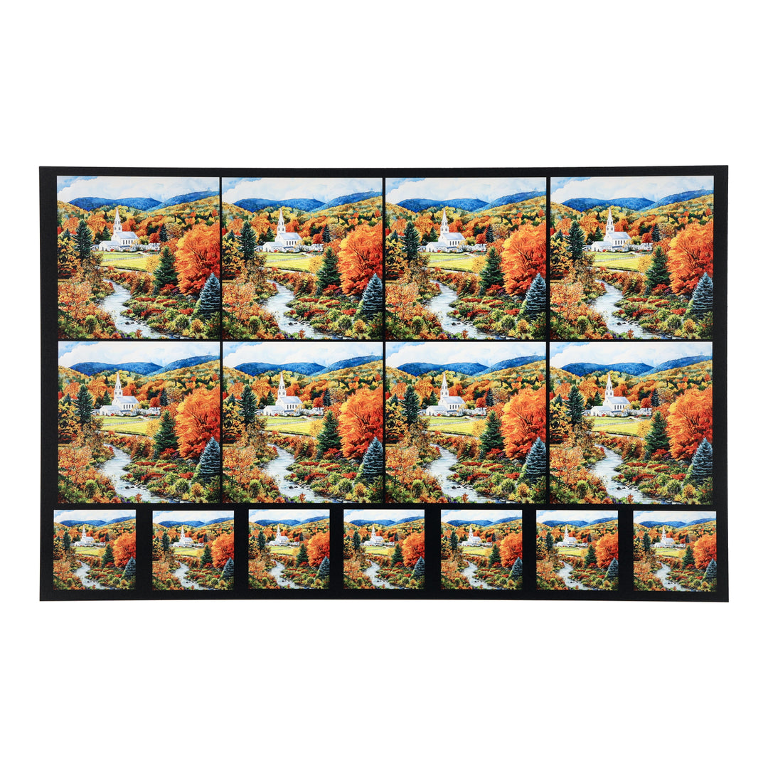 PatternPly® Transparent Forest Waterfall Two Sizes