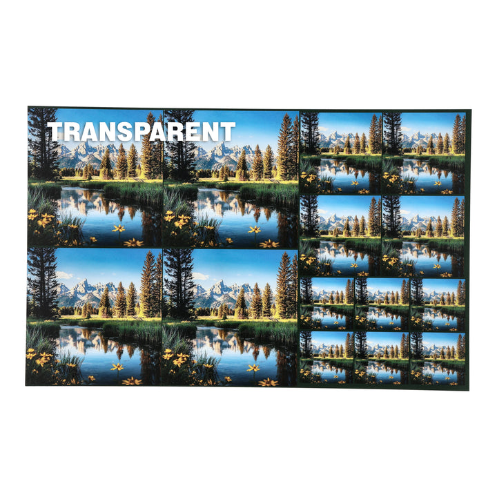 PatternPly® Transparent Grand Teton Three Sizes