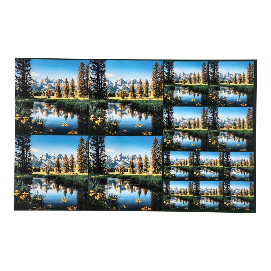 PatternPly® Transparent Grand Teton Three Sizes