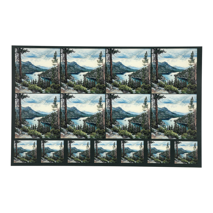 PatternPly® Transparent Lake Tahoe Two Sizes