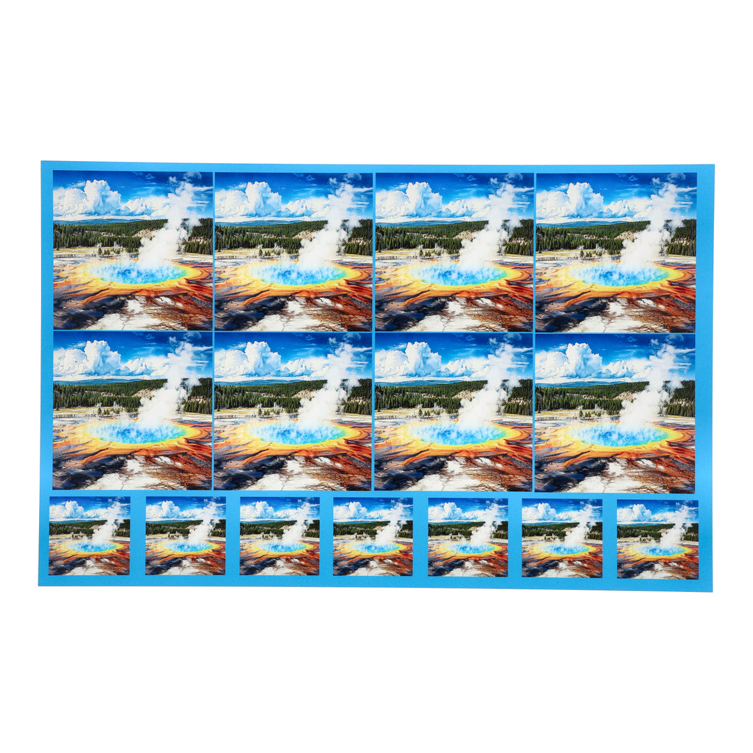 PatternPly® Transparent Grand Prismatic Spring Two Sizes