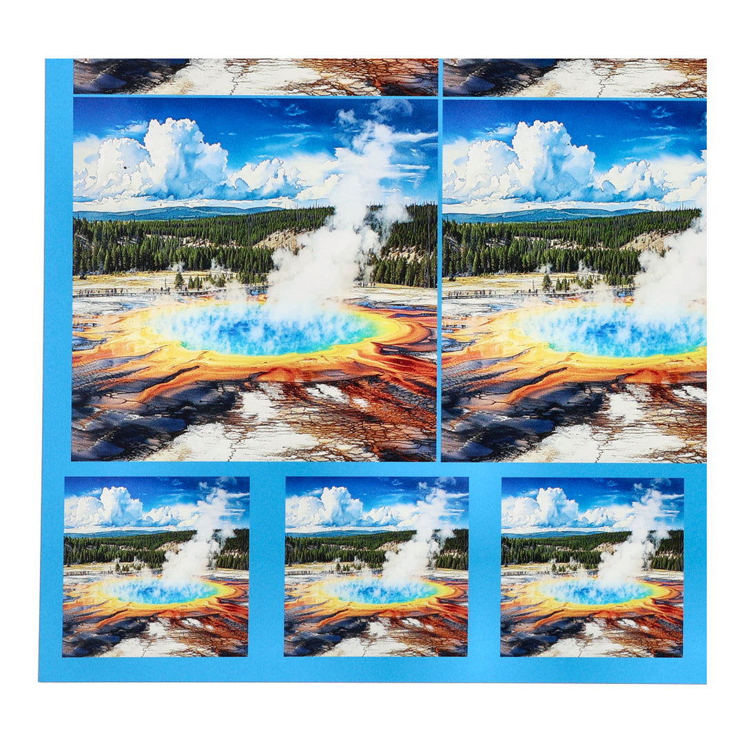 PatternPly® Transparent Grand Prismatic Spring Two Sizes