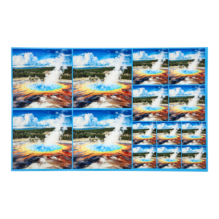 PatternPly® Transparent Grand Prismatic Spring Three Sizes