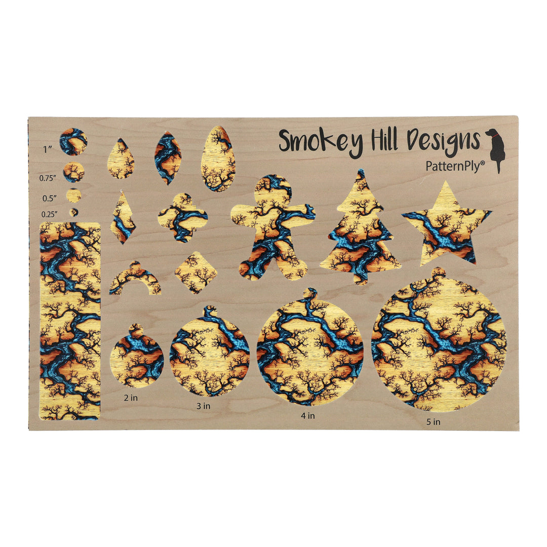 PatternPly® Transparent Fractal River