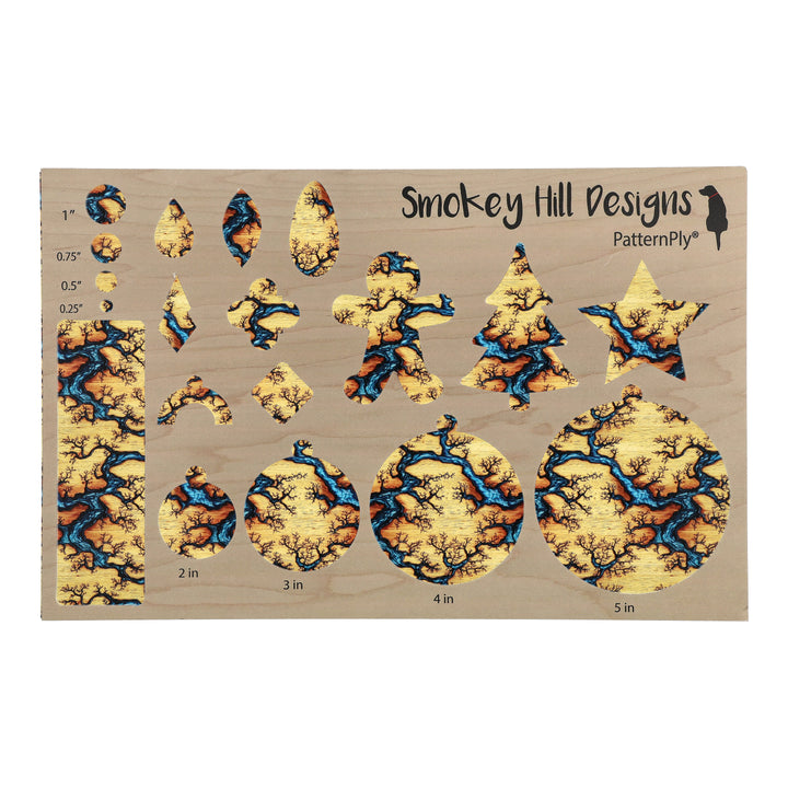 PatternPly® Transparent Fractal River