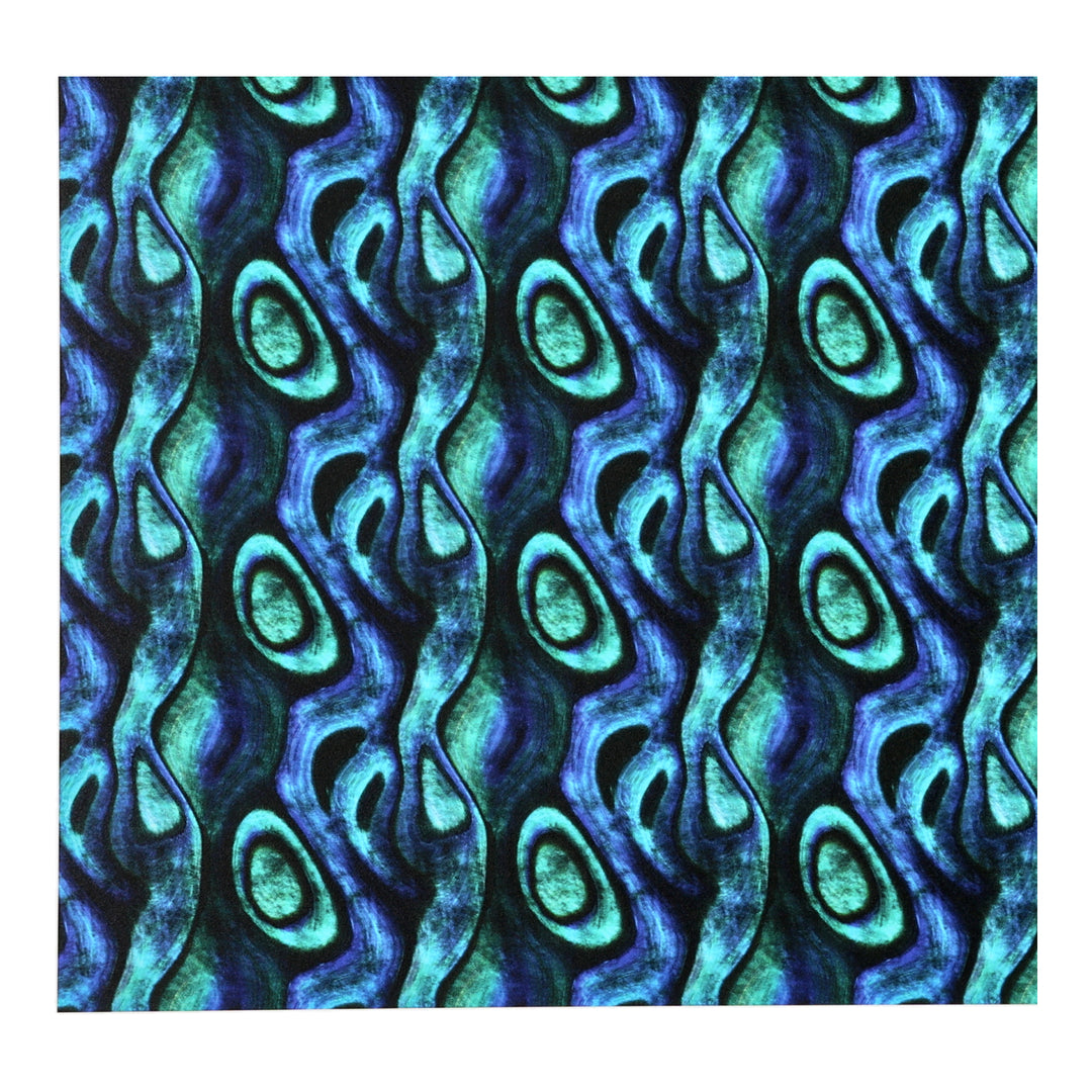 PatternPly® Transparent Blue Green Abalone Dots