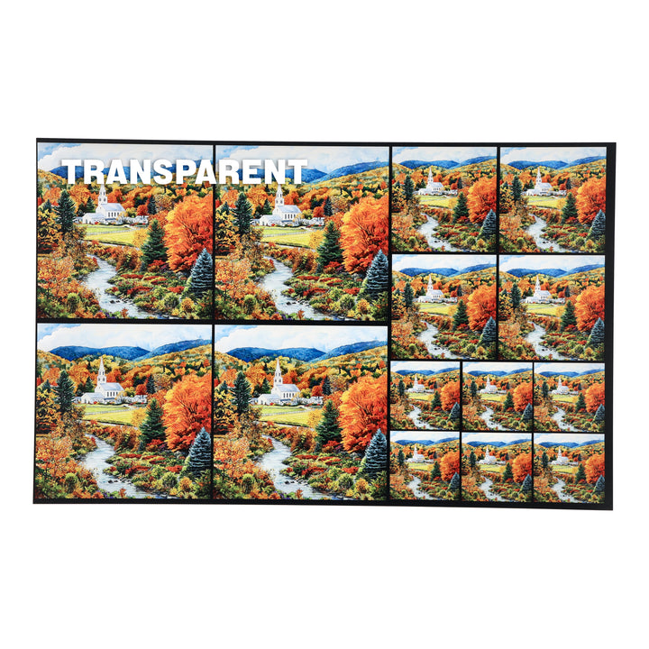 PatternPly® Transparent Fall Church Three Sizes