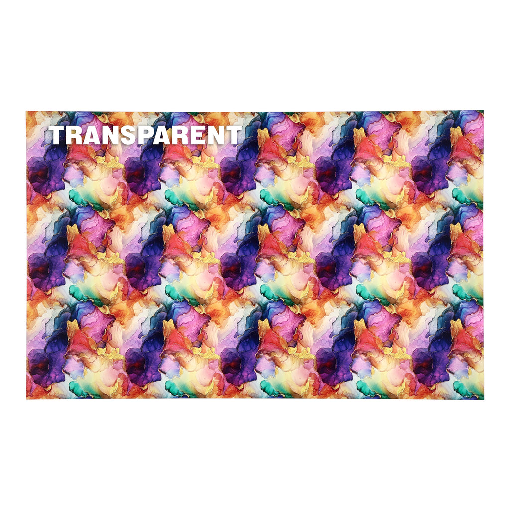 PatternPly® Transparent Jewel Inks sheet showing the pattern