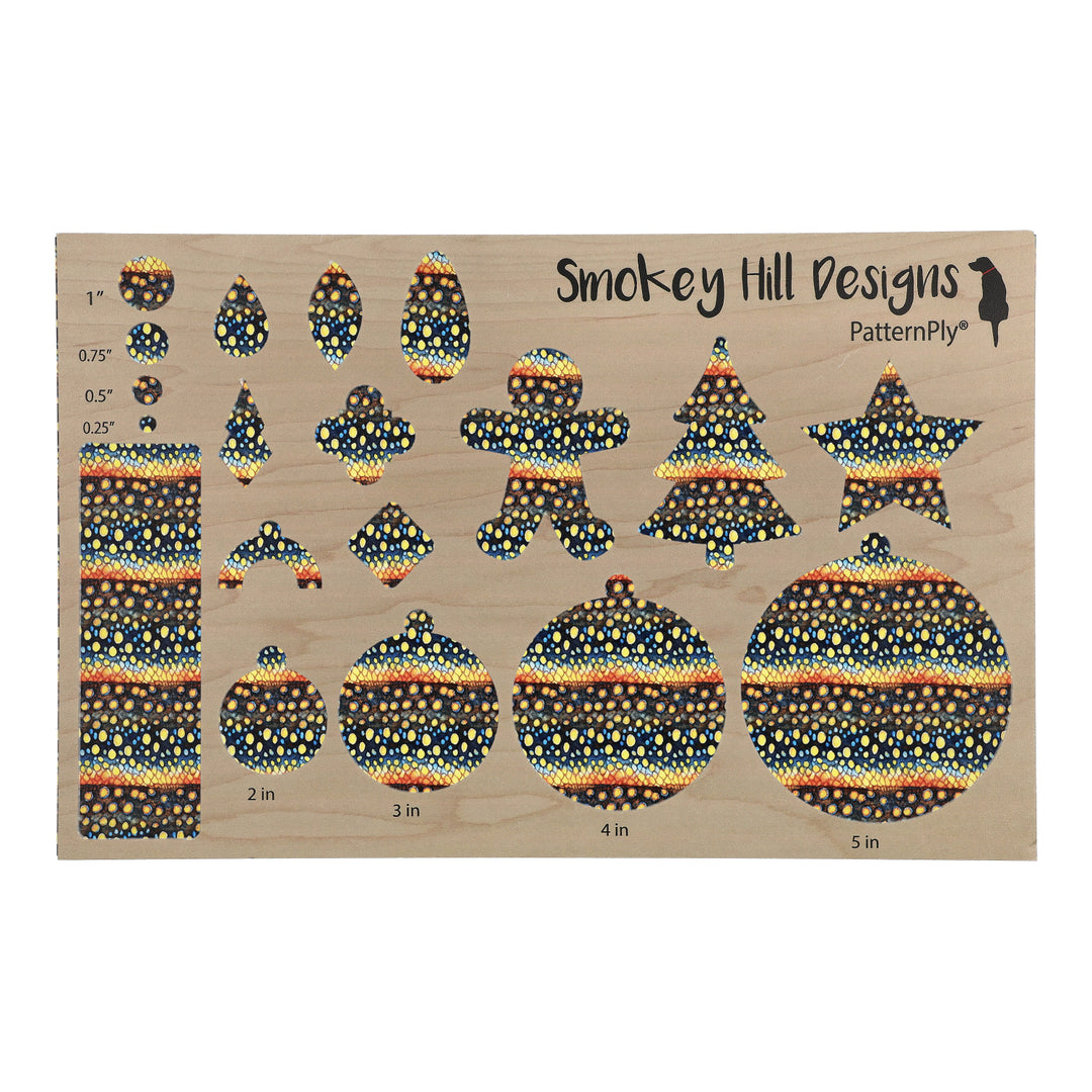 PatternPly® Transparent Dark Fish Spots Micro