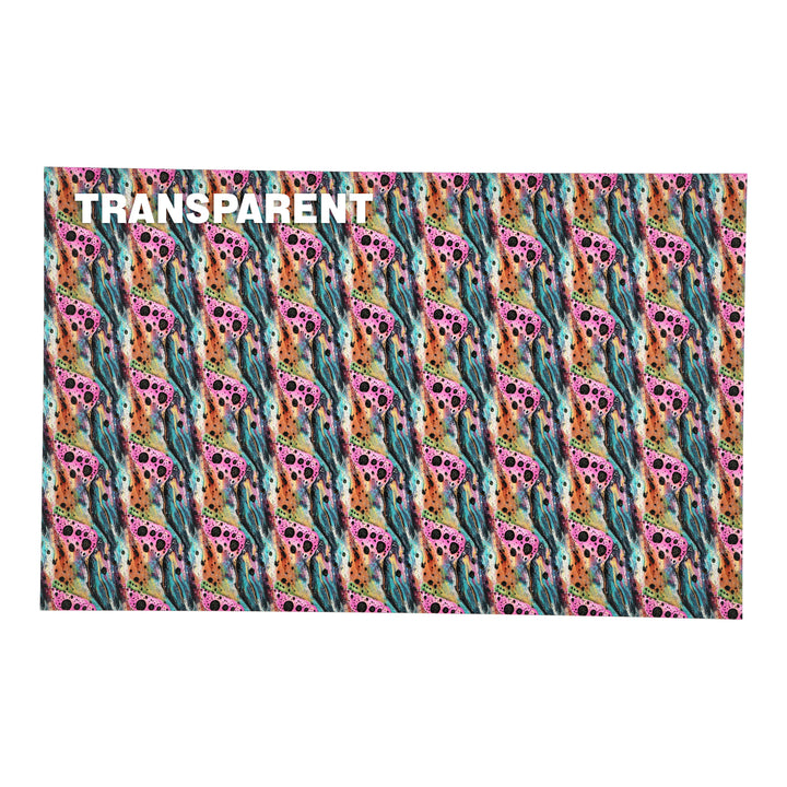 PatternPly® Transparent Abstract Fish Micro