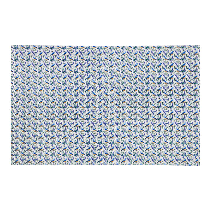 PatternPly® Transparent Bluebirds and Flowers Micro