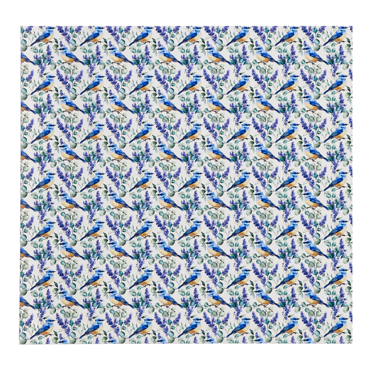 PatternPly® Transparent Bluebirds and Flowers Micro product photo 4