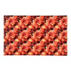PatternPly® Transparent Abstract Red Ink Floral sheet showing the pattern