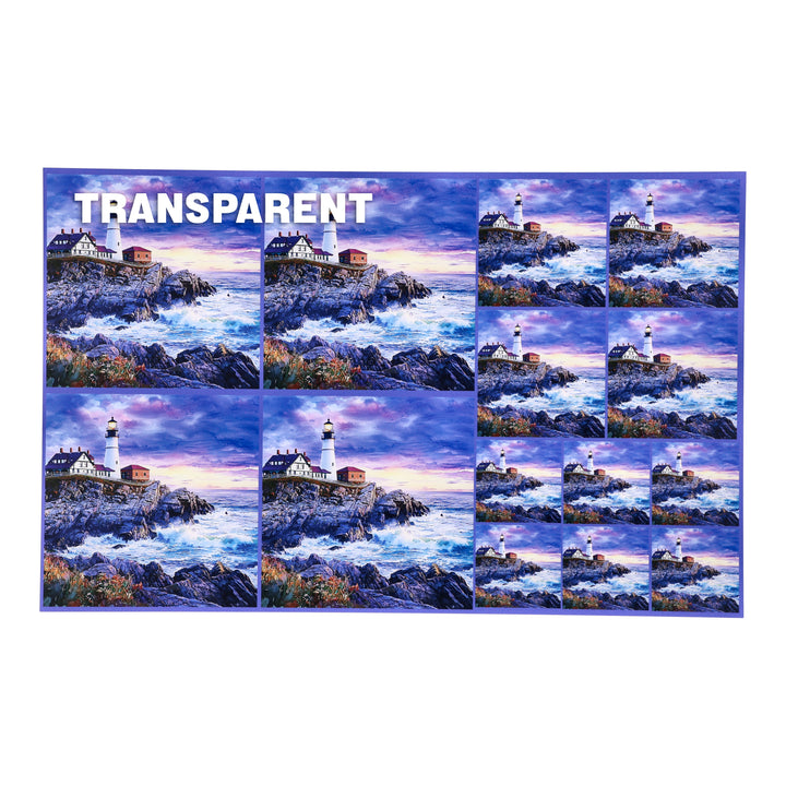 PatternPly® Transparent Lighthouse Sky Three Sizes