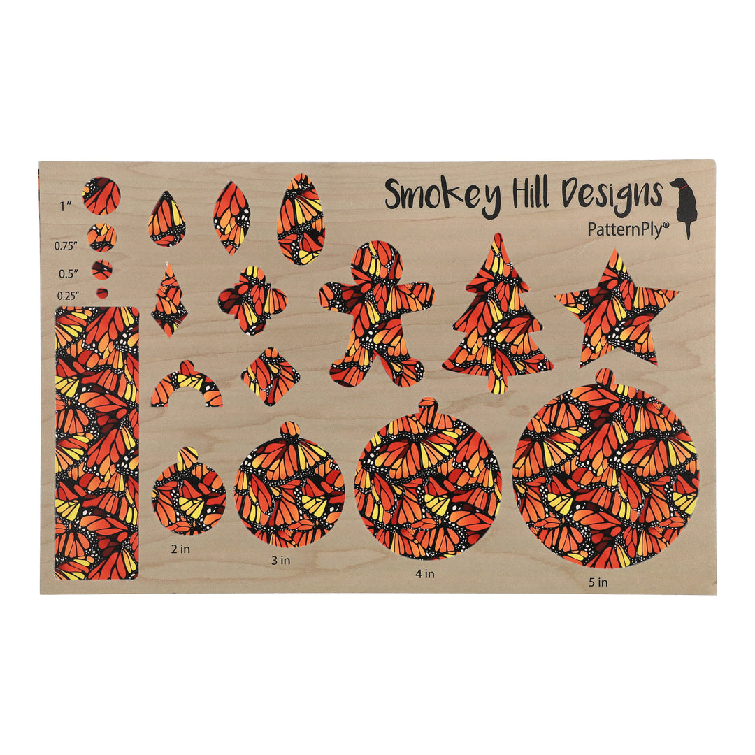 PatternPly® Transparent Monarch Wings